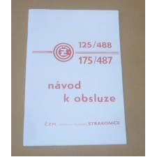 NÁVOD K OBSLUZE - ČZ 175/487 + 125/488